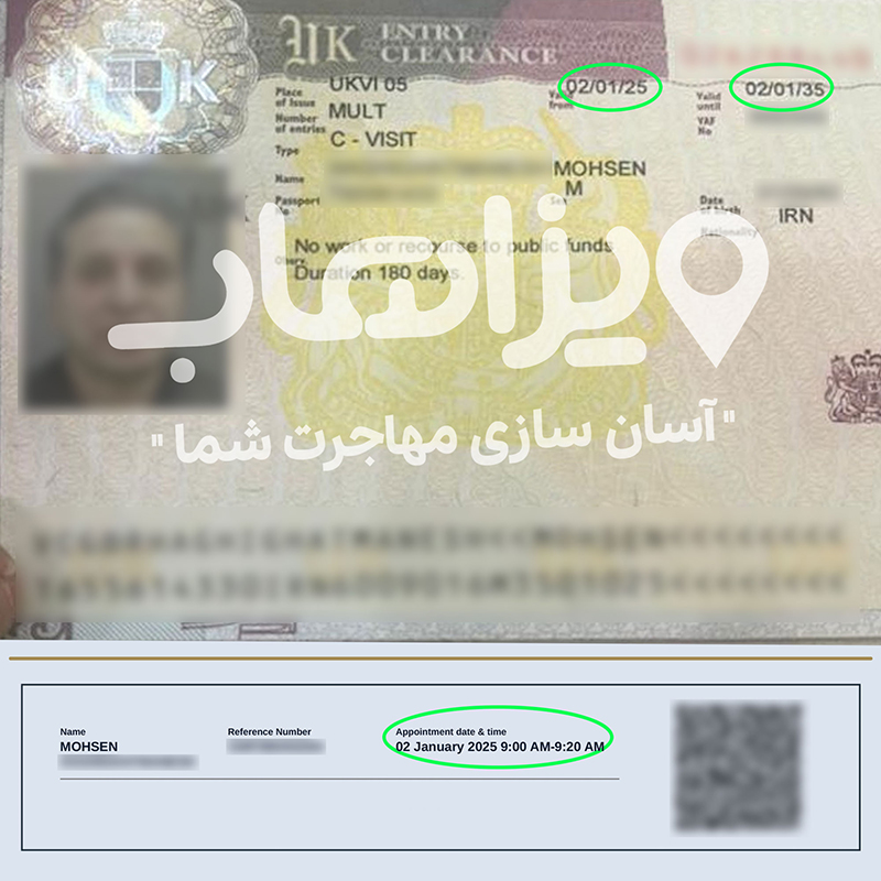 ویزای 10 ساله توریستی انگلیس