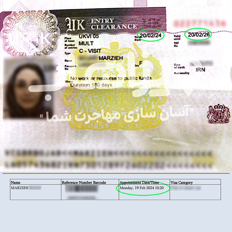 ویزای 2 ساله توریستی انگلیس